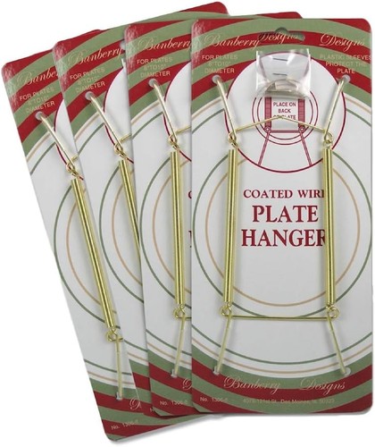 Plate hangers for - plate,